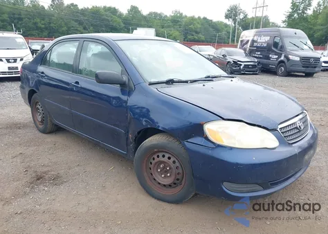 2005 Toyota Corolla Le z USA, uszkodzony, nr VIN 2T1BR32E85C550567